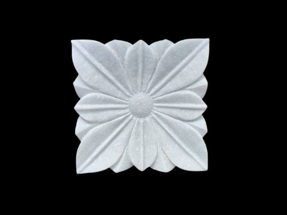 marble square urli for home décor/snacks/fruits/gift item